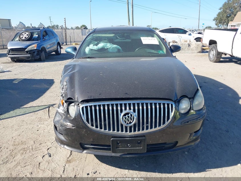2008 Buick Lacrosse Cxl VIN: 2G4WD582881352191 Lot: 43576434
