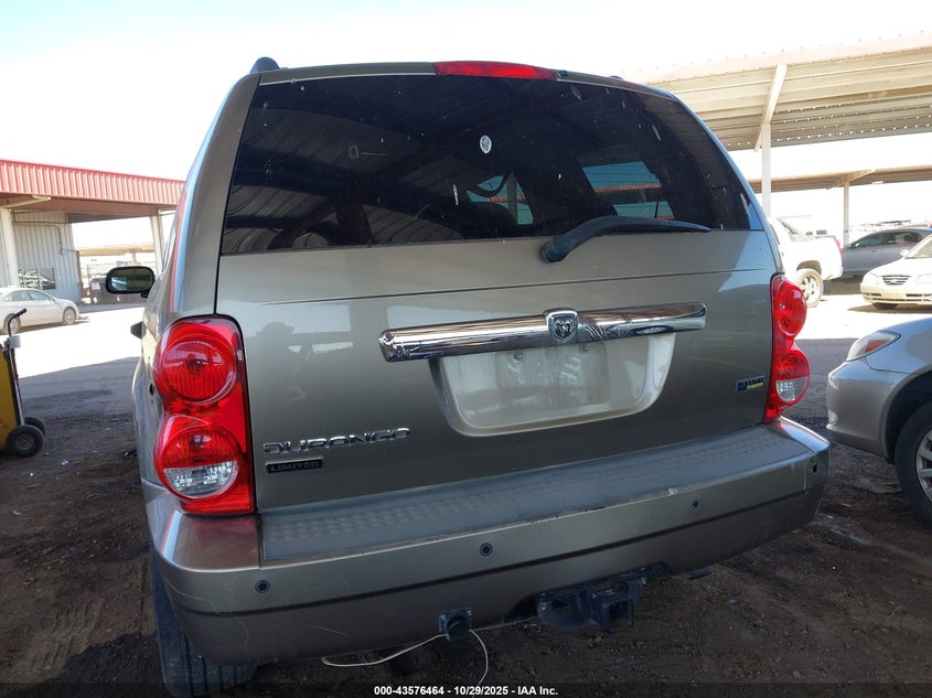 2007 Dodge Durango Limited VIN: 1D8HD58P47F543981 Lot: 43576464
