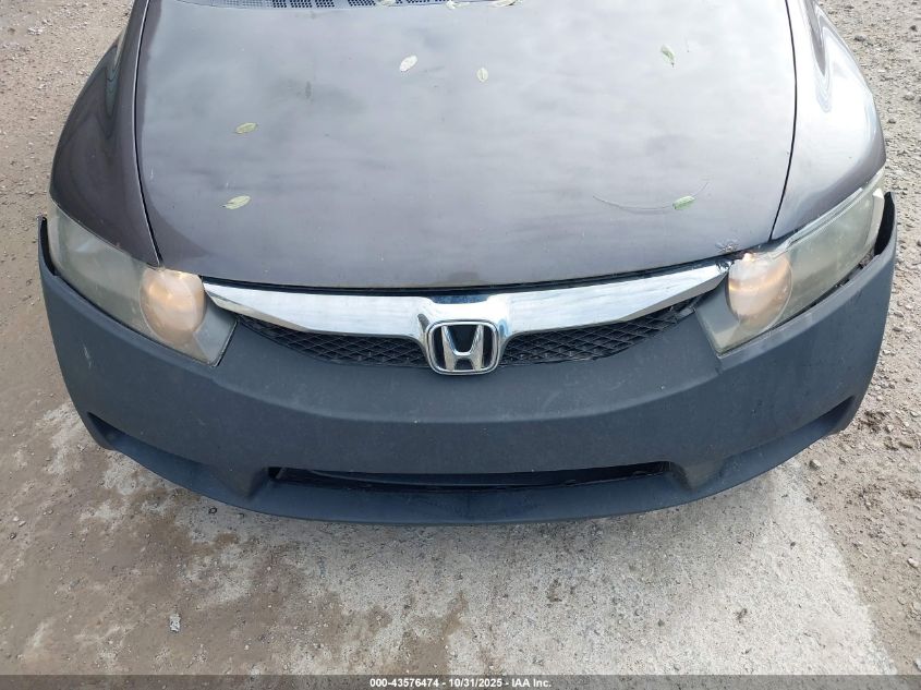 2009 Honda Civic Lx VIN: 2HGFA16559H519488 Lot: 43576474