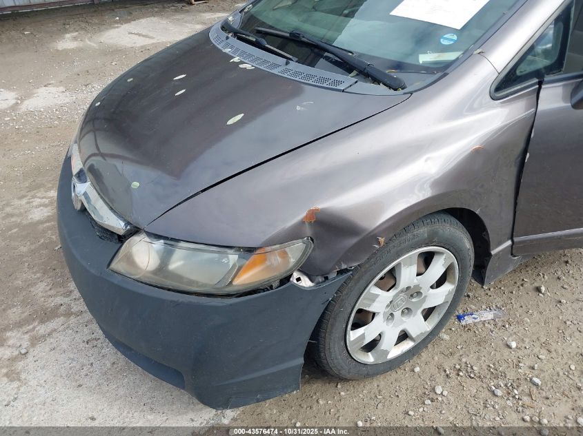 2009 Honda Civic Lx VIN: 2HGFA16559H519488 Lot: 43576474