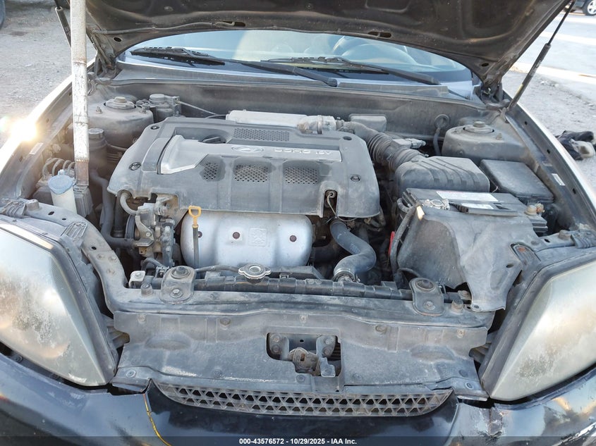 2006 Hyundai Tiburon Gs VIN: KMHHM65DX6U217882 Lot: 43576572