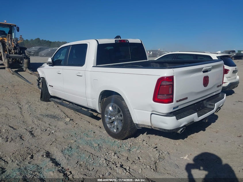 Vin: 1c6srfjtxmn529420, lot: 44071645, ram 1500 laramie  4x4 5'7 box 20213