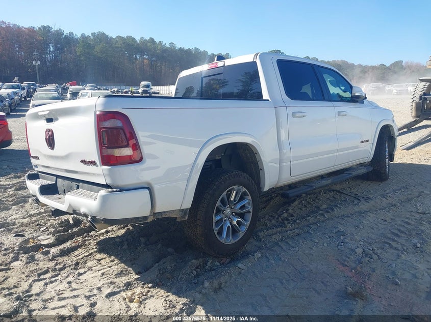 Vin: 1c6srfjtxmn529420, lot: 44071645, ram 1500 laramie  4x4 5'7 box 20214