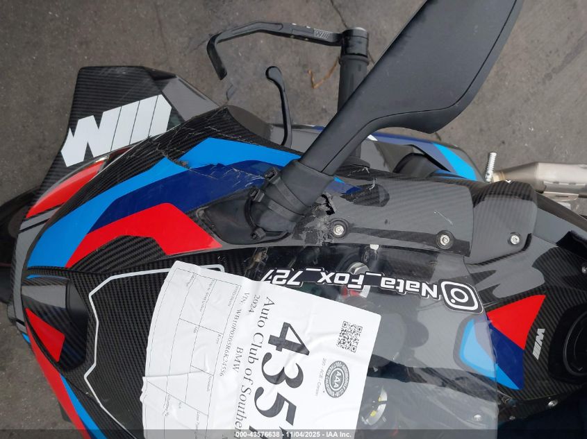 2024 BMW M 1000 Rr VIN: WB10P0305R6K24556 Lot: 43576638