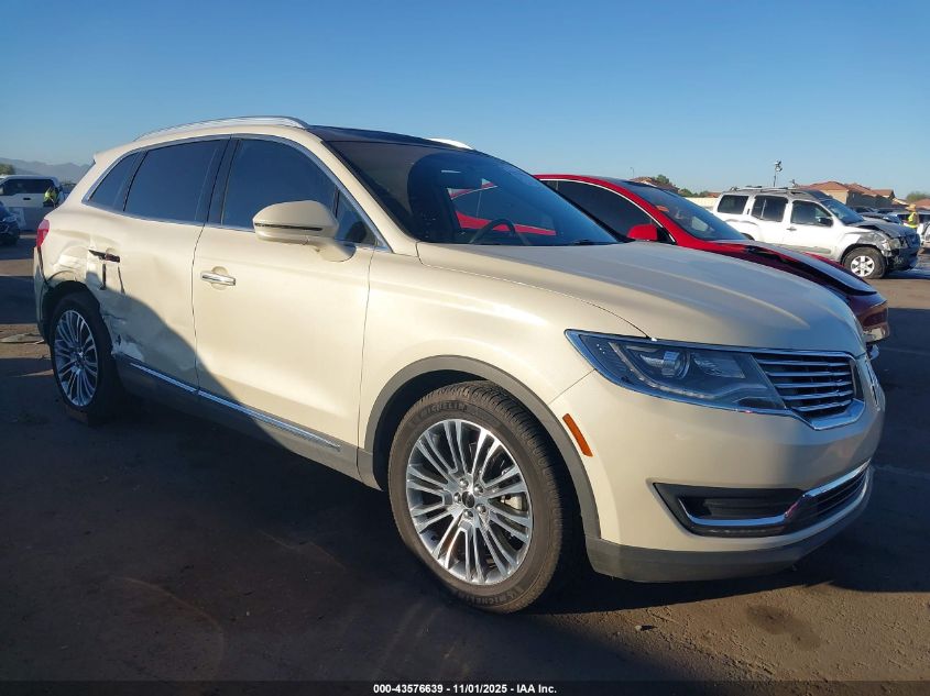 2016 Lincoln Mkx Reserve
