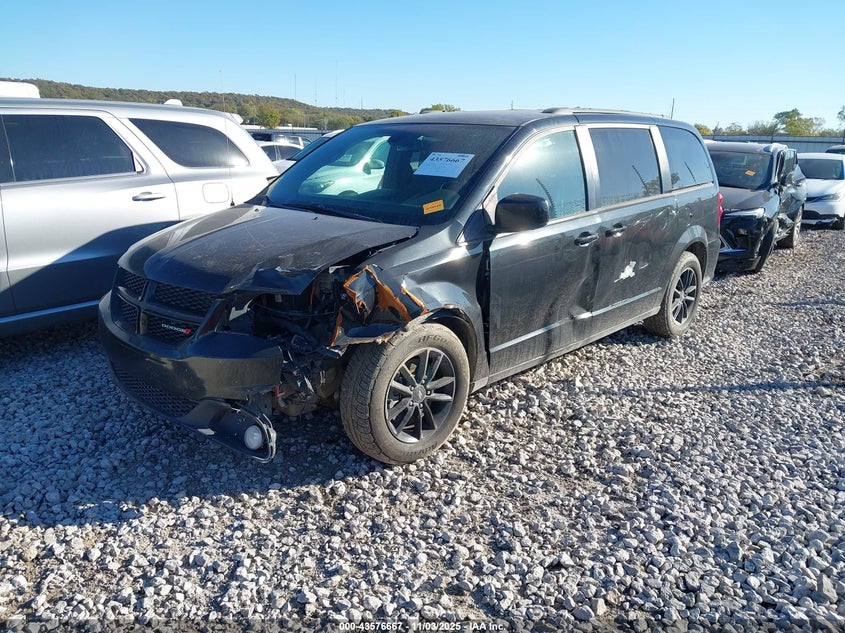 2019 Dodge Grand Caravan Gt black  flexible fuel 2C4RDGEG5KR743319 photo #3