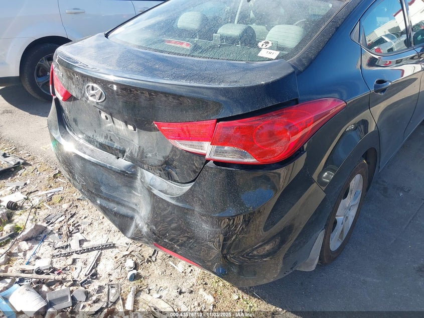2013 HYUNDAI ELANTRA GLS 5NPDH4AEXDH425536