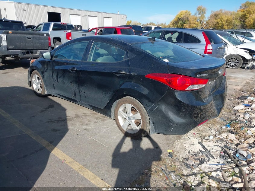 2013 HYUNDAI ELANTRA GLS 5NPDH4AEXDH425536