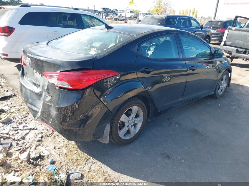 2013 HYUNDAI ELANTRA GLS 5NPDH4AEXDH425536