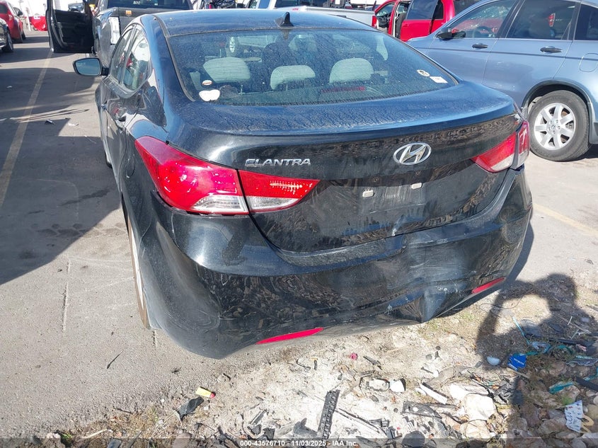 2013 HYUNDAI ELANTRA GLS 5NPDH4AEXDH425536