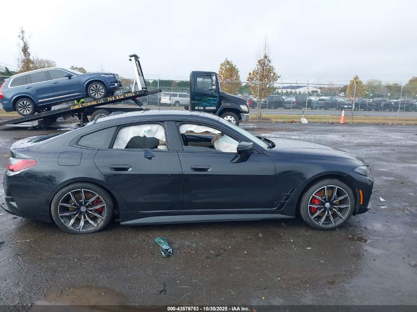 2023 BMW I4 M50 VIN: WBY33AW08PFN39408 Lot: 43576753