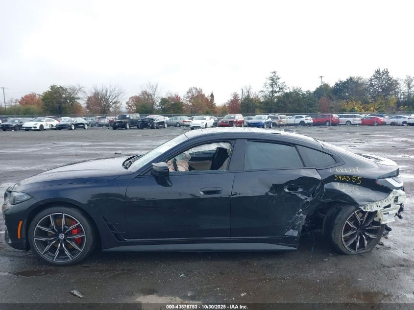 2023 BMW I4 M50 VIN: WBY33AW08PFN39408 Lot: 43576753