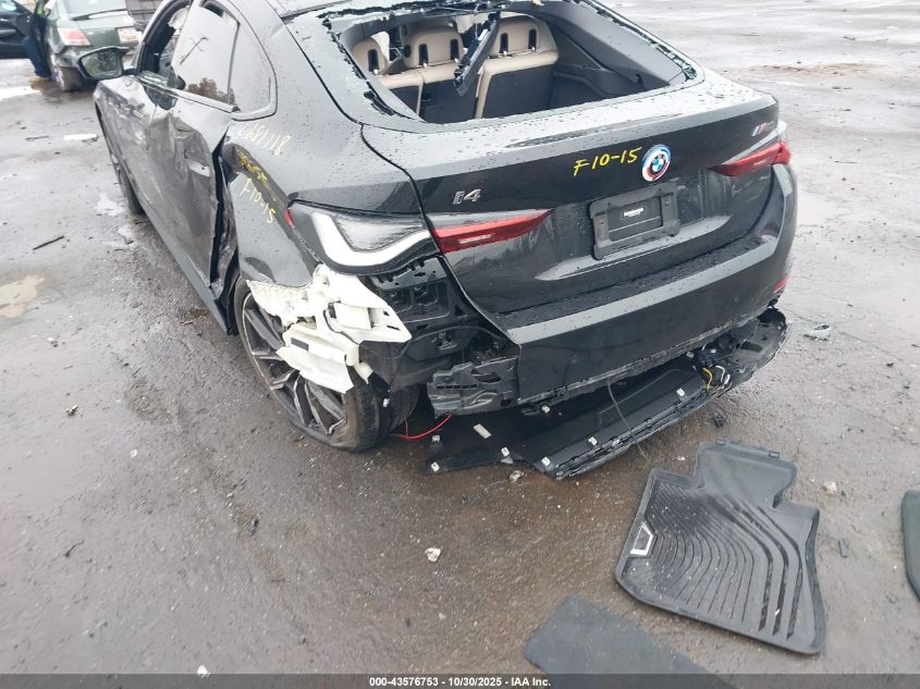 2023 BMW I4 M50 VIN: WBY33AW08PFN39408 Lot: 43576753