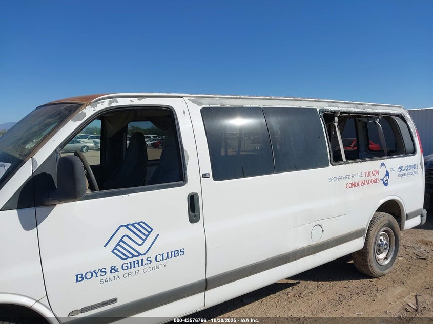 1998 Chevrolet Express VIN: 1GAHG39RXW1042771 Lot: 43576766