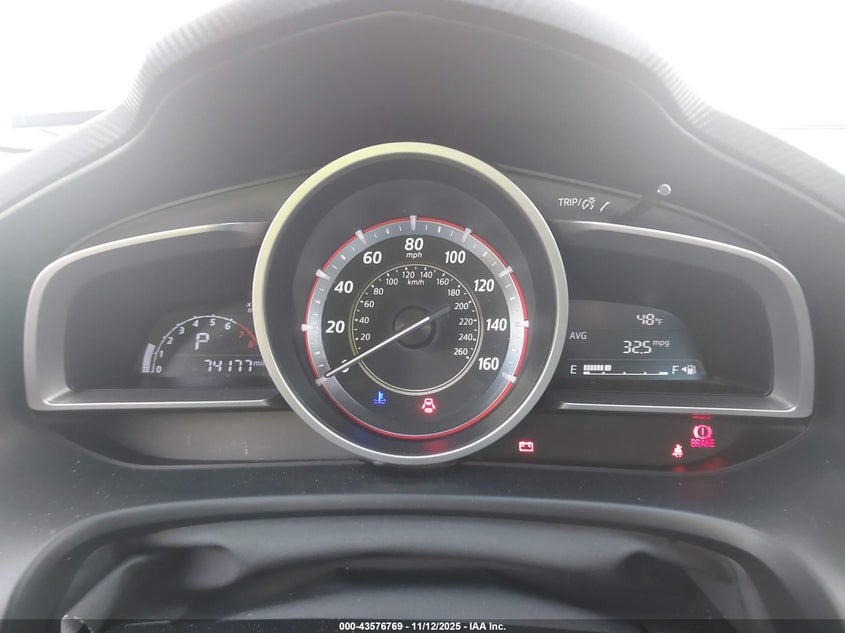 2016 Mazda Mazda3 VIN: JM1BM1T70G1320225 Lot: 43576769