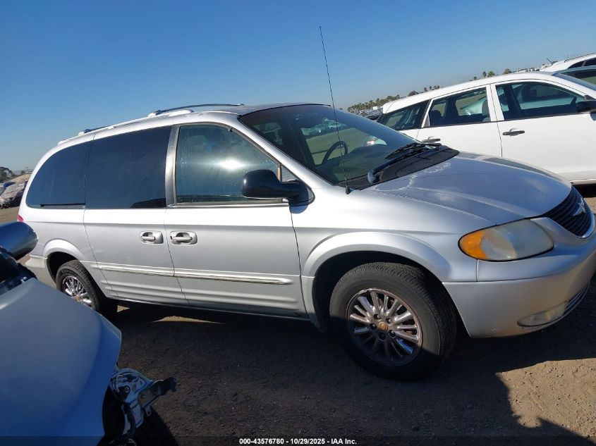2002 Chrysler Town & Country Limited VIN: 2C8GP64L62R797704 Lot: 43576780