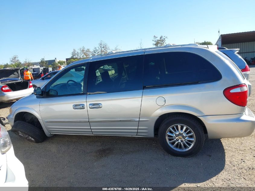 2002 Chrysler Town & Country Limited VIN: 2C8GP64L62R797704 Lot: 43576780