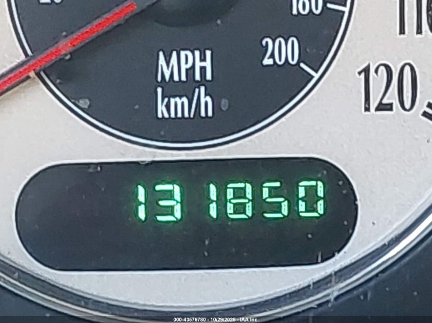 2002 Chrysler Town & Country Limited VIN: 2C8GP64L62R797704 Lot: 43576780