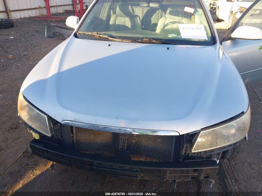 2008 Hyundai Sonata Limited V6/Se V6 VIN: 5NPEU46F28H353318 Lot: 43576789