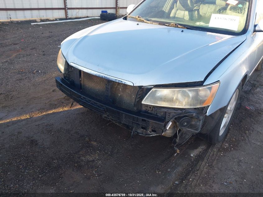 2008 Hyundai Sonata Limited V6/Se V6 VIN: 5NPEU46F28H353318 Lot: 43576789