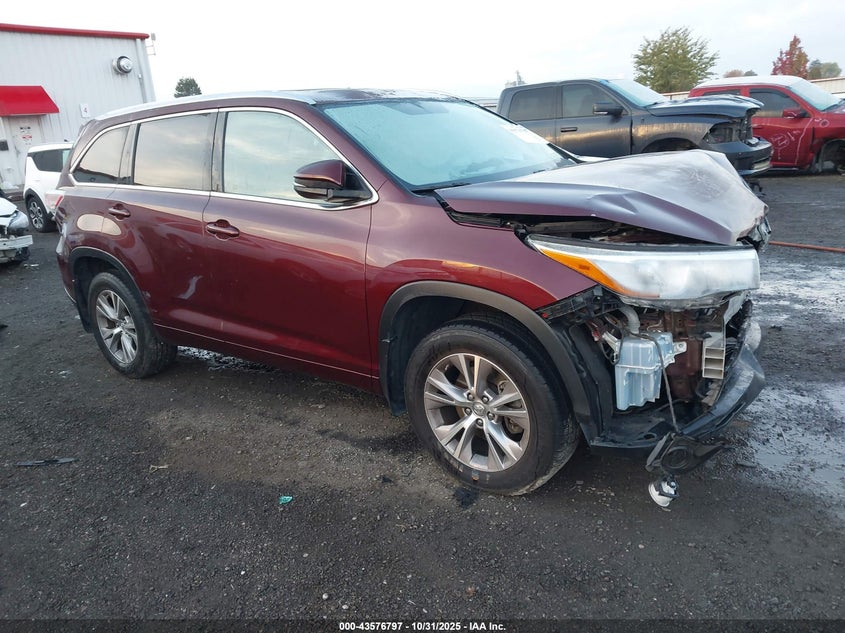 TOYOTA HIGHLANDER XLE V6