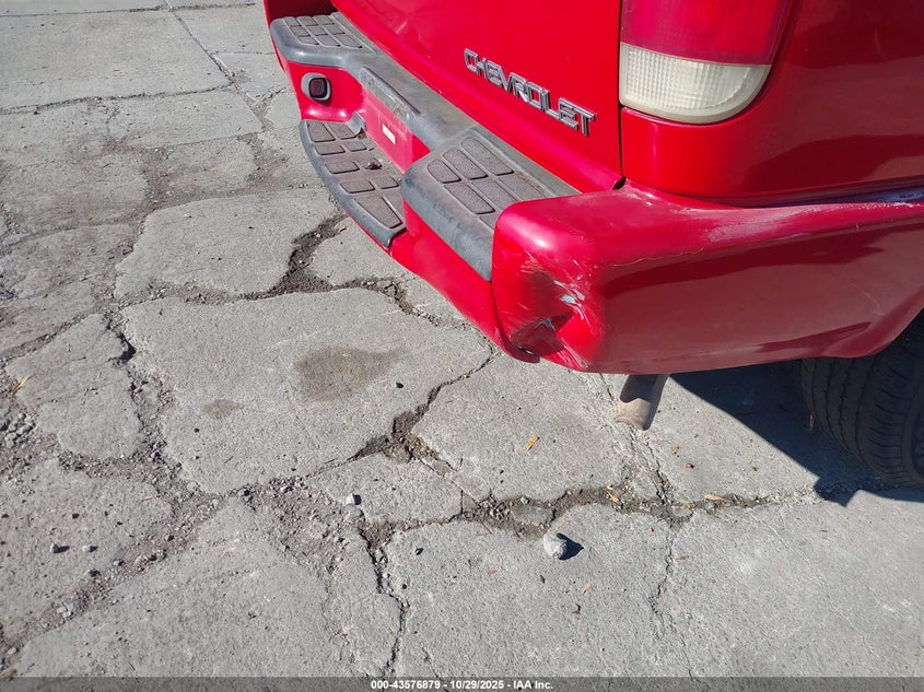 2000 Chevrolet Blazer Ls VIN: 1GNDT13W6Y2173186 Lot: 43576879