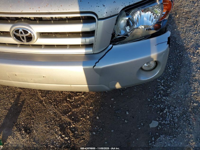 2006 Toyota Highlander Limited V6 VIN: JTEEP21A760141608 Lot: 43576889