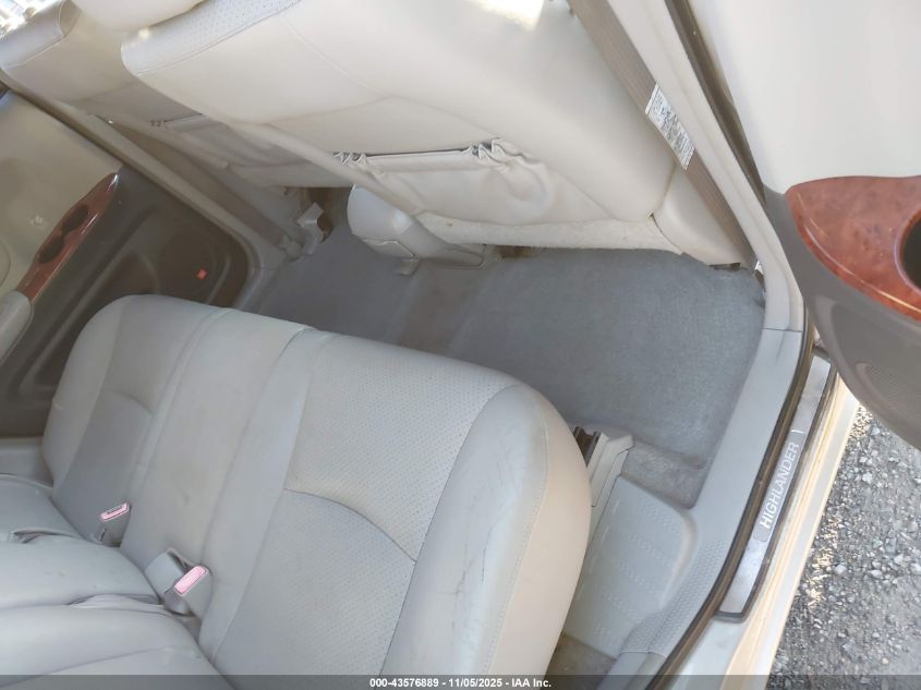 2006 Toyota Highlander Limited V6 VIN: JTEEP21A760141608 Lot: 43576889