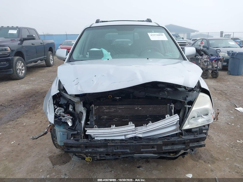 2008 Kia Sedona Lx VIN: KNDMB233686206610 Lot: 43576899