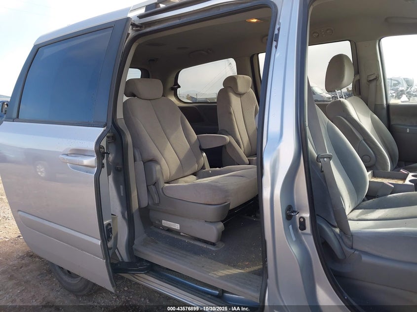 2008 Kia Sedona Lx VIN: KNDMB233686206610 Lot: 43576899