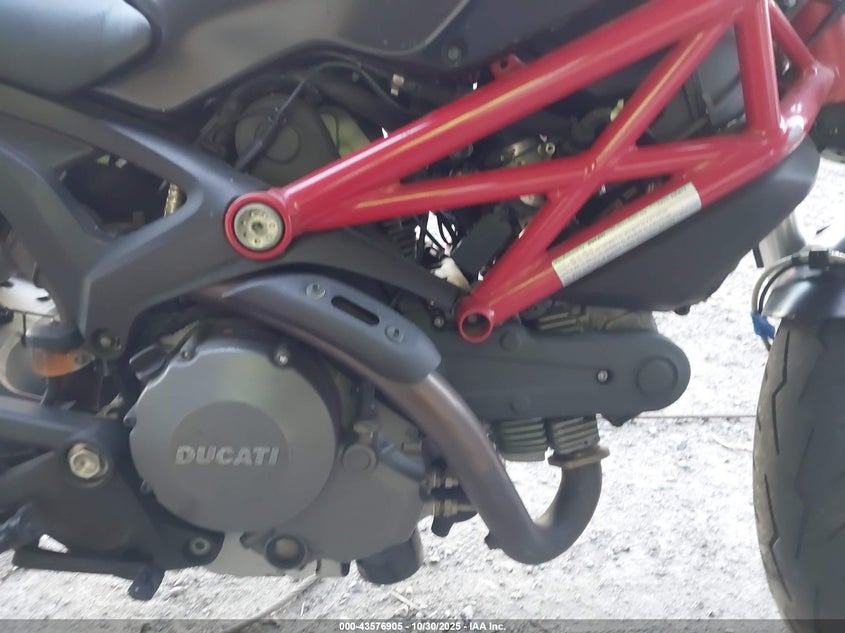 2013 Ducati Monster 796 VIN: ZDM1RANN6DB068161 Lot: 43576905