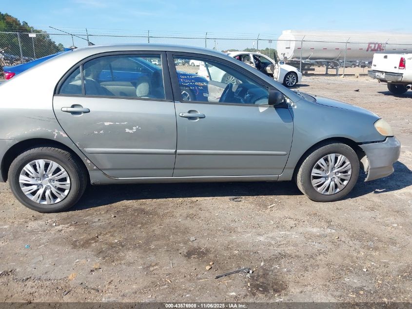 2004 Toyota Corolla Le VIN: 2T1BR32E44C305053 Lot: 43576908