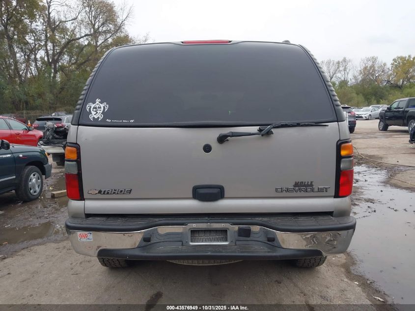 2004 Chevrolet Tahoe Ls VIN: 1GNEC13V64J265247 Lot: 43576949