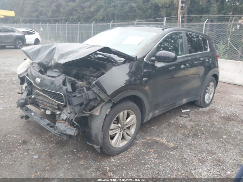 2017 KIA SPORTAGE LX KNDPMCAC5H7055253