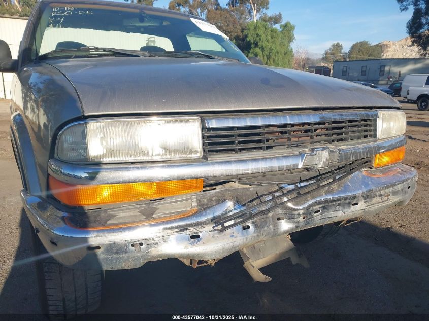 1998 Chevrolet S-10 Ls Fleetside VIN: 1GCCS1446WK154493 Lot: 43577042