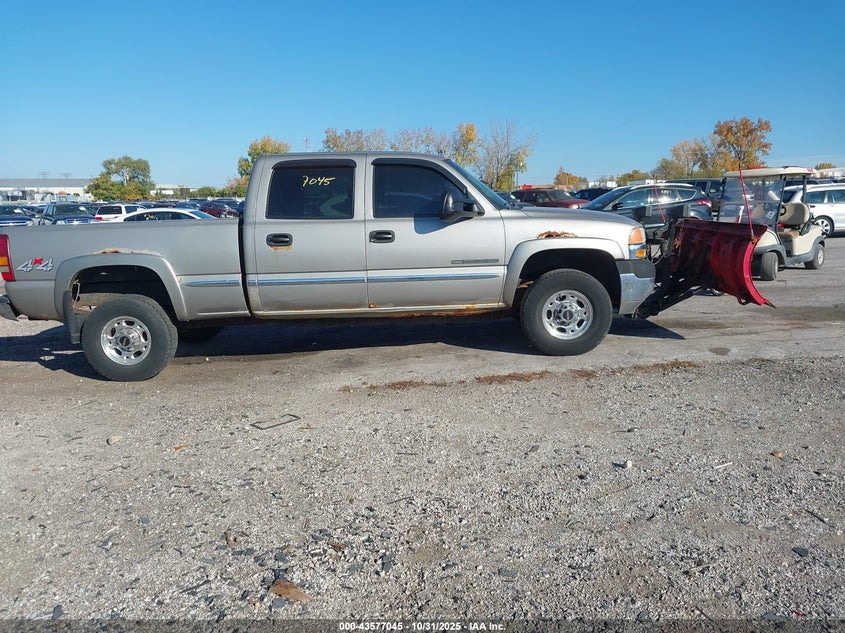 2002 GMC Sierra 2500Hd Sle VIN: 1GTHK23U42F227795 Lot: 43577045