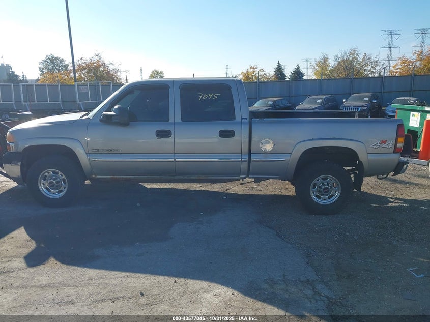 2002 GMC Sierra 2500Hd Sle VIN: 1GTHK23U42F227795 Lot: 43577045