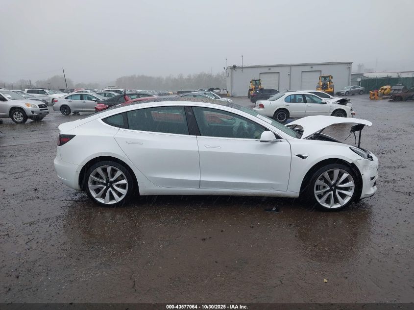 2019 Tesla Model 3 Long Range/Mid Range/Standard Range/Standard Range Plus VIN: 5YJ3E1EA0KF327038 Lot: 43577064