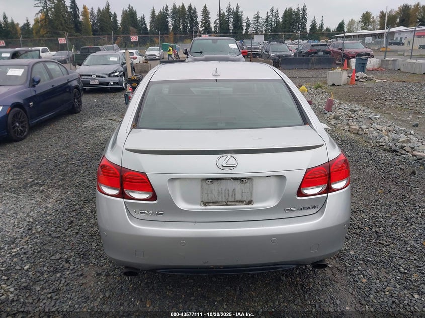 2007 Lexus Gs 450H VIN: JTHBC96S575009026 Lot: 43577111