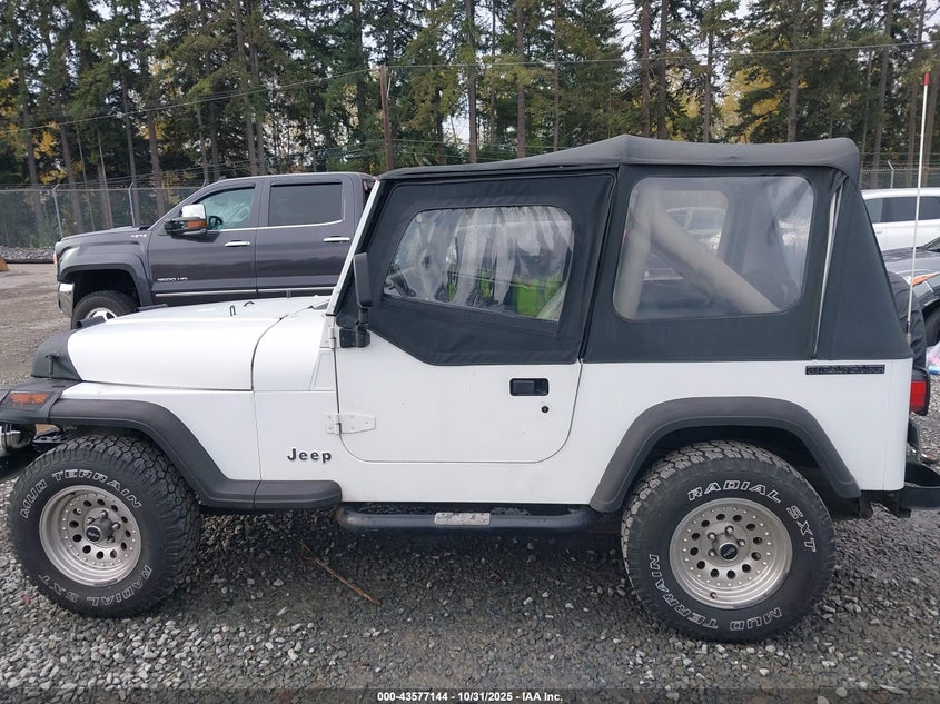 1991 Jeep Wrangler / Yj S VIN: 2J4FY19P5MJ118851 Lot: 43577144