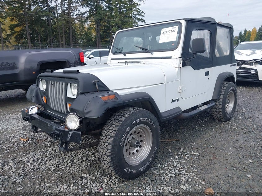 2J4FY19P5MJ118851 1991 JEEP WRANGLER photo no. 2