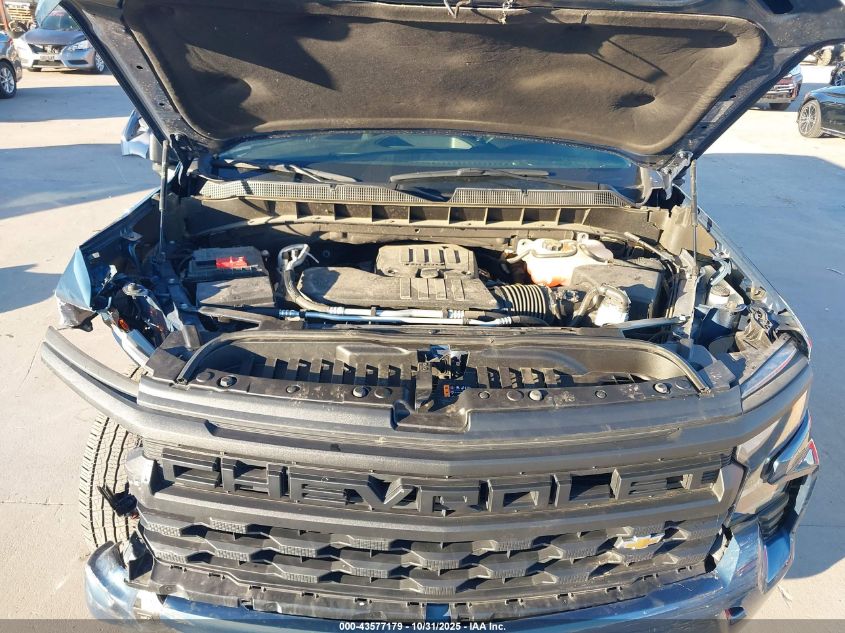 2024 Chevrolet Silverado 1500 2Wd Short Bed Custom VIN: 1GCPABEK7RZ257893 Lot: 43577179