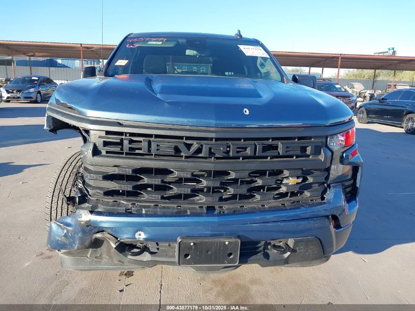 2024 Chevrolet Silverado 1500 2Wd Short Bed Custom VIN: 1GCPABEK7RZ257893 Lot: 43577179