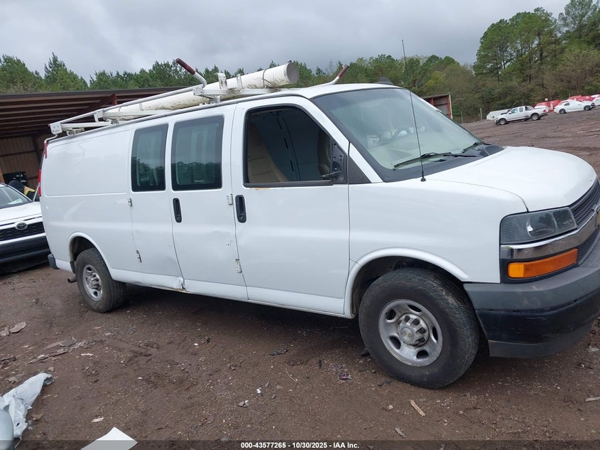 2021 Chevrolet Express Cargo Rwd 2500 Extended Wheelbase Wt VIN: 1GCWGBF78M1151965 Lot: 43577265