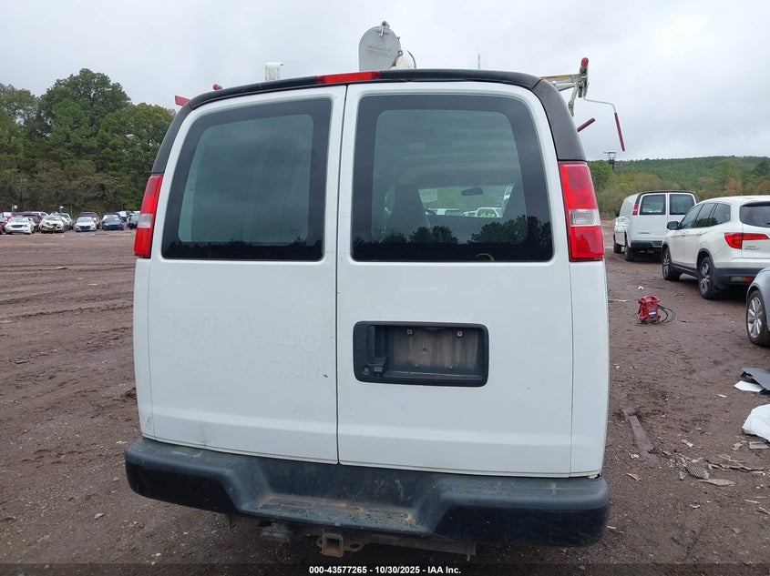 2021 Chevrolet Express Cargo Rwd 2500 Extended Wheelbase Wt VIN: 1GCWGBF78M1151965 Lot: 43577265