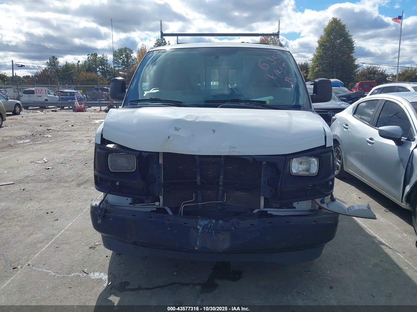 2017 GMC Savana 2500 Work Van VIN: 1GTW7AFF6H1316354 Lot: 43577316