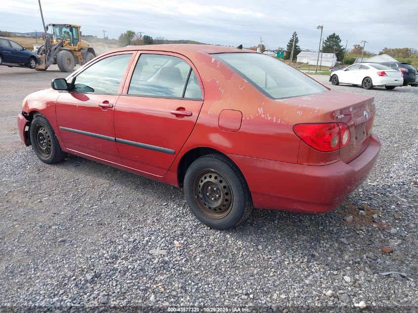 2005 Toyota Corolla Ce VIN: JTDBR32E052061661 Lot: 43577320