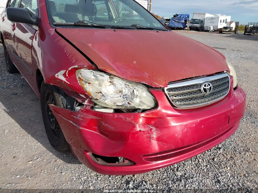 2005 Toyota Corolla Ce VIN: JTDBR32E052061661 Lot: 43577320