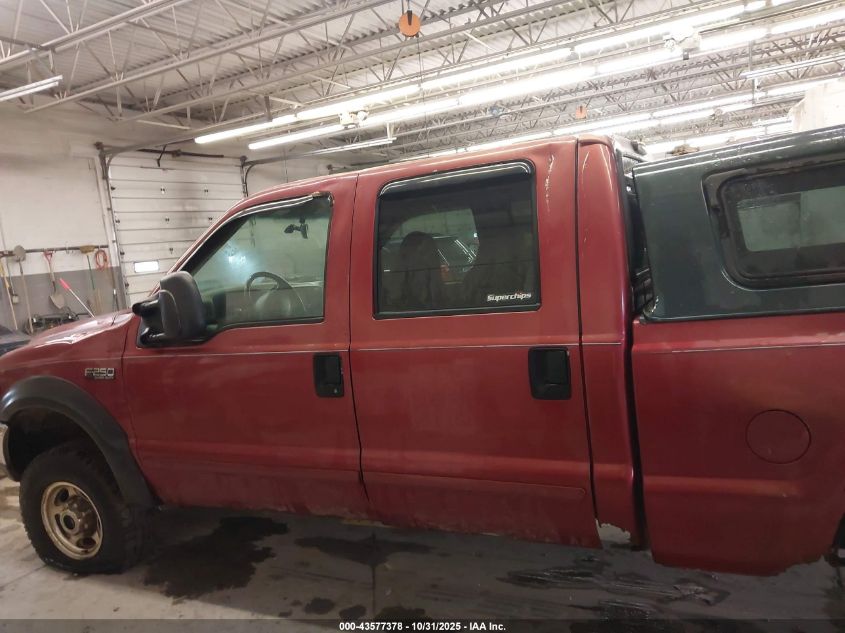 2001 Ford F-250 Lariat/Xl/Xlt VIN: 1FTNW21S21EA95584 Lot: 43577378