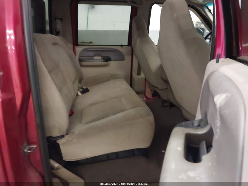 2001 Ford F-250 Lariat/Xl/Xlt VIN: 1FTNW21S21EA95584 Lot: 43577378